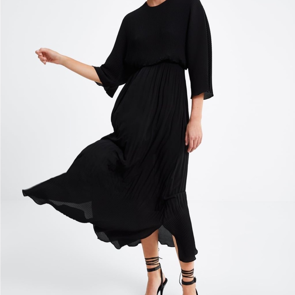 Zara Pleated Maxi